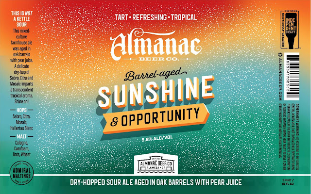 Almanac Adding Blackberry Sournova and Barrel-Aged Sunshine & Opportunity Cans & Vanilla Cherry Dogpatch Bottles Almanac Adding Blackberry Sournova and Barrel-Aged Sunshine & Opportunity Cans & Vanilla Cherry Dogpatch Bottles