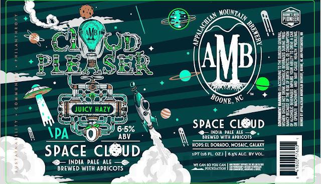 Appalachian Mountain Brewery - Boone Creek Blonde, Spoaty Oaty, Long Leaf IPA, Not An IPA, Margarita Gose, Space Cloud & Porter Appalachian Mountain Brewery - Boone Creek Blonde, Spoaty Oaty, Long Leaf IPA, Not An IPA, Margarita Gose, Space Cloud & Porter