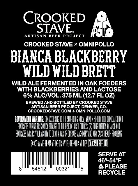 Crooked Stave Collaborating With De La Senne On Sunnyside Of Bruxelles & Omnipollo On Bianca Blackberry Crooked Stave Collaborating With De La Senne On Sunnyside Of Bruxelles & Omnipollo On Bianca Blackberry