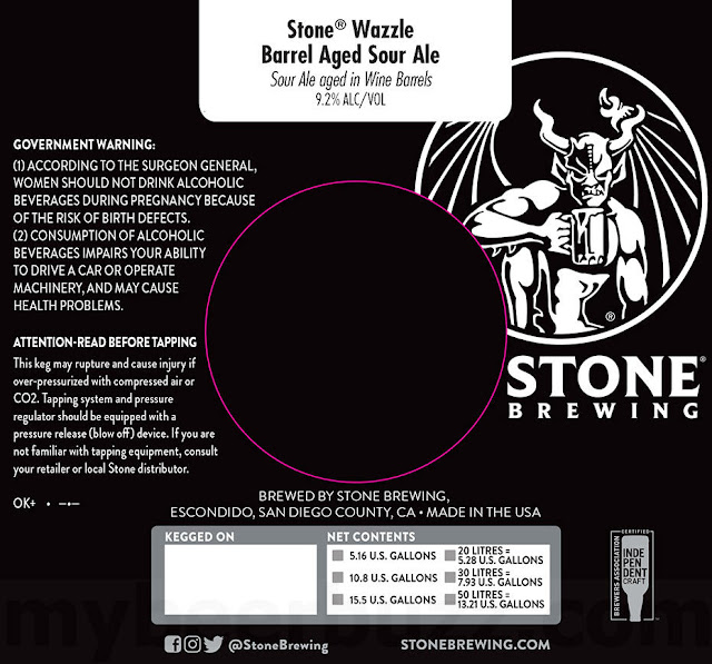 Stone Enjoy By 4.27.19 IPA Extra Dank Edition w/Pomegranate 8 apost16 20