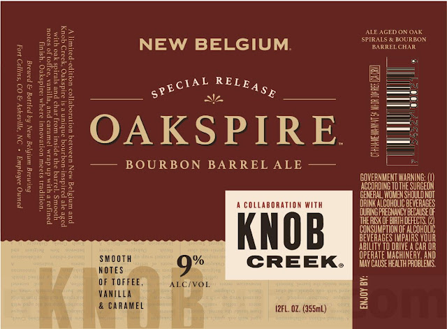 New Belgium / Knob Creek Oakspire Collaboration Returning In New Packaging New Belgium / Knob Creek Oakspire Collaboration Returning In New Packaging