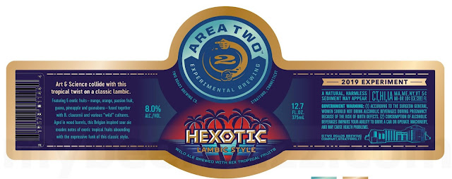 Two Roads Hexotic Lambic Style Coming From Area Two Two Roads Hexotic Lambic Style Coming From Area Two
