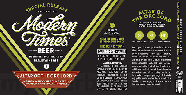 Modern Times & Hawkshead Brewery Collaborate On Yellow / - Devil’s Teeth Nitro / Altar Of The Orc Lord / Glimmer Void 12 apost19 24