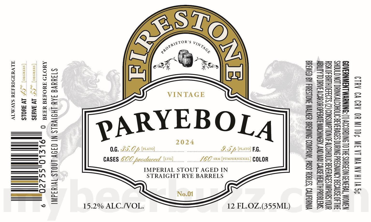 Firestone Walker Adding Paryebola, Heavy Souls Collaboration & Oakpocalypse Now Collaboration Firestone Walker Adding Paryebola, Heavy Souls Collaboration & Oakpocalypse Now Collaboration