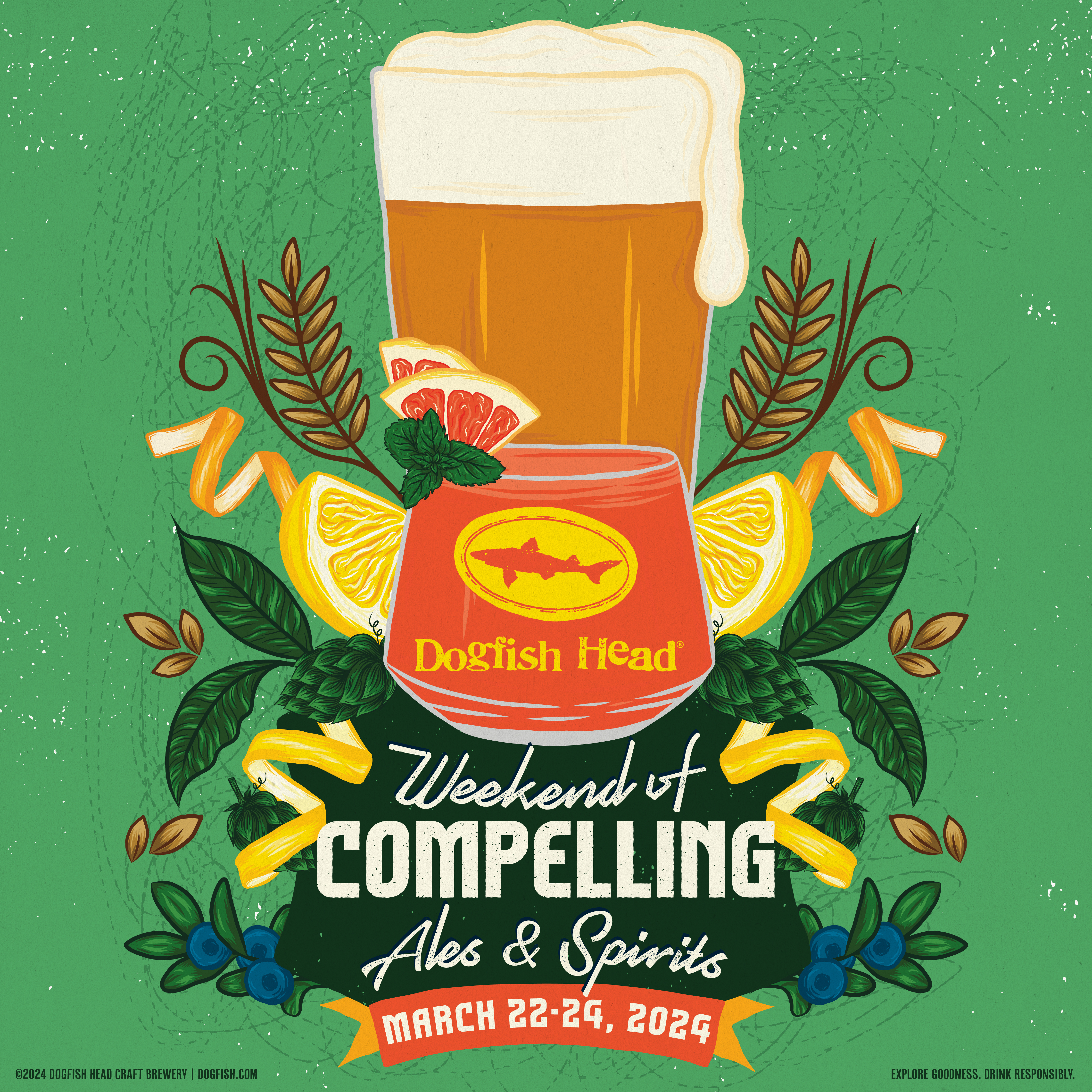 Dogfish Head to Host Annual Weekend of Compelling Ales & Spirits, Introducing New Collaboration for Ocean Lovers Dogfish Head to Host Annual Weekend of Compelling Ales & Spirits, Introducing New Collaboration for Ocean Lovers