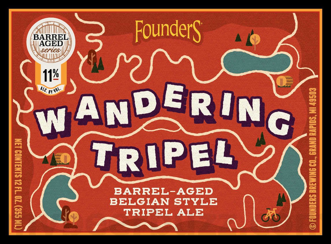 Founders Adding Wandering Tripel To 2025 Barrel Aged Series Founders Adding Wandering Tripel To 2025 Barrel Aged Series