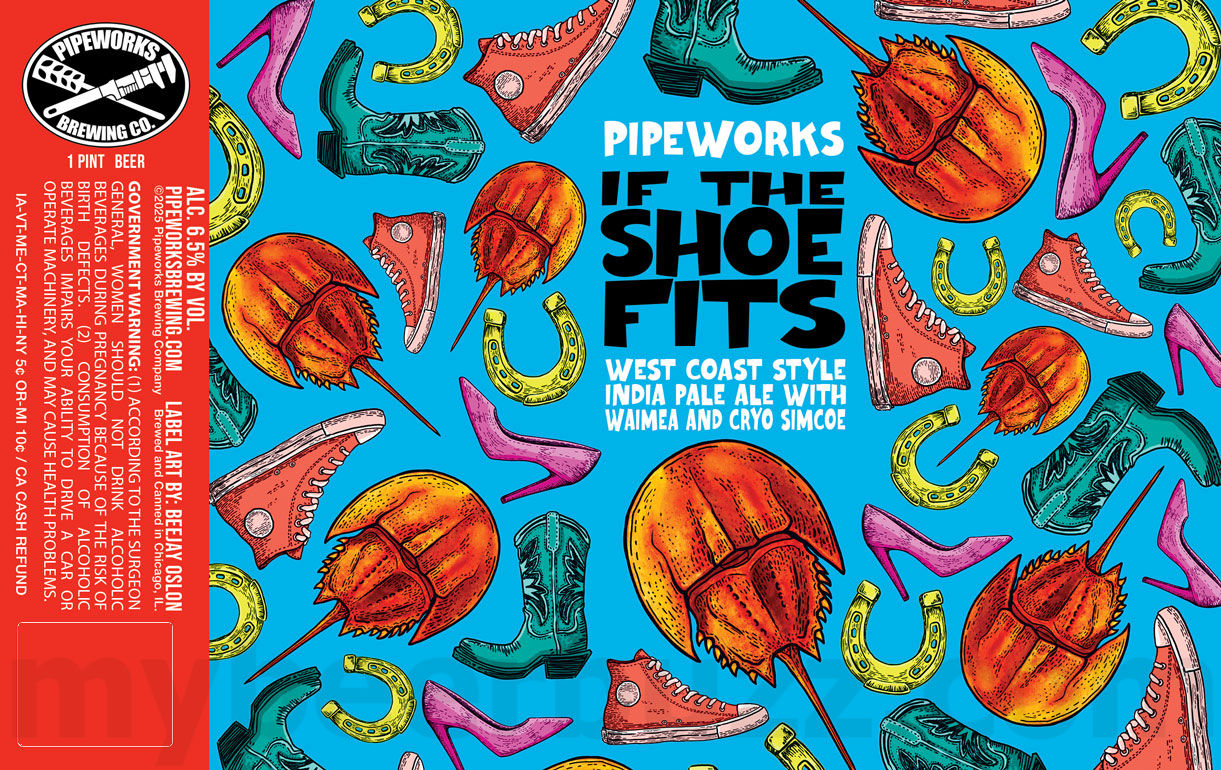 Pipeworks Adding If The Shoe Fits & South Paw Peach Pipeworks Adding If The Shoe Fits & South Paw Peach
