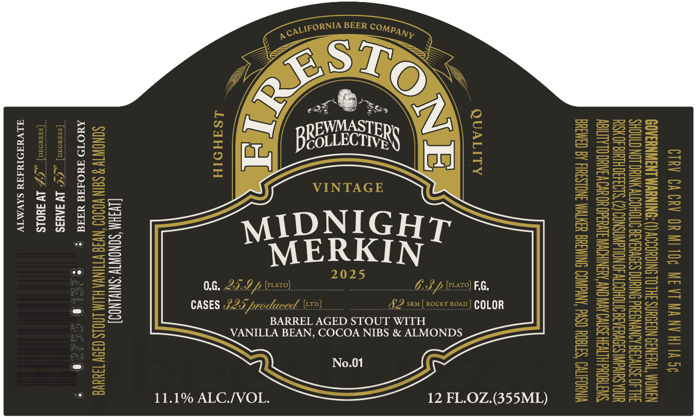 Firestone Walker Midnight Merkin & Paso Parabola Coming To 2025 Brewmaster’s Collective Firestone Walker Midnight Merkin & Paso Parabola Coming To 2025 Brewmaster’s Collective