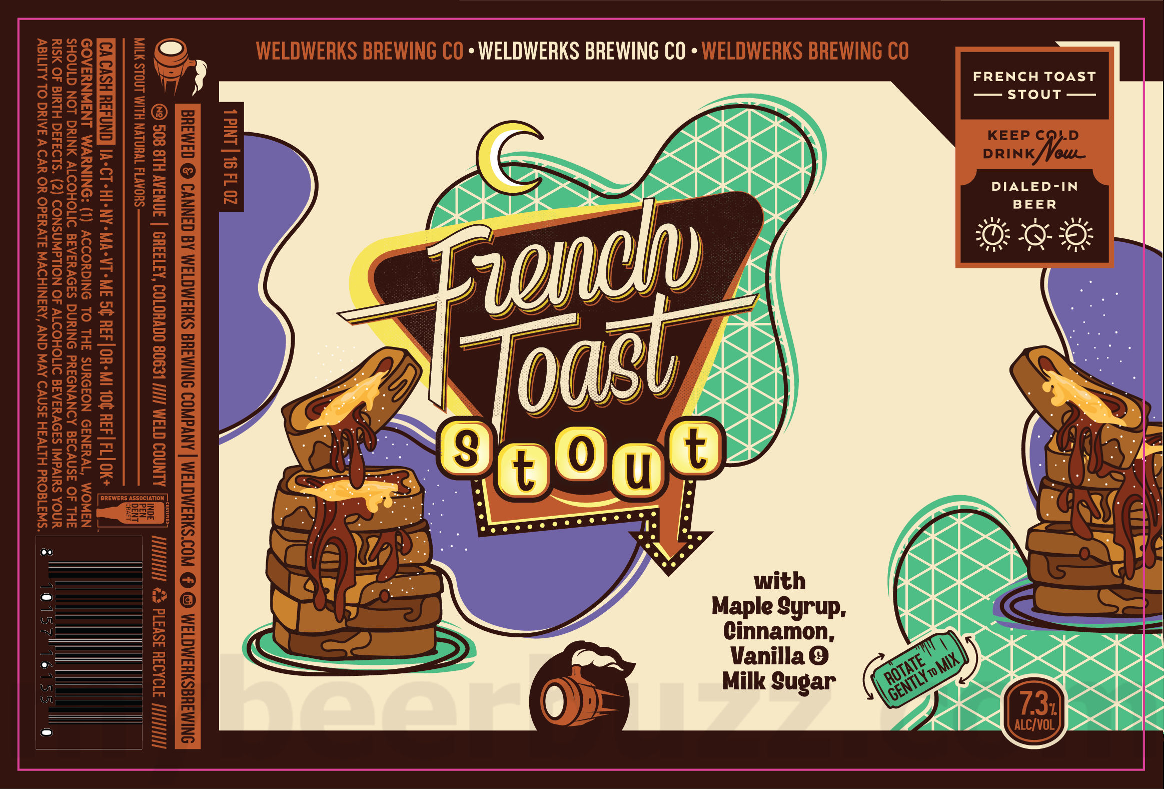 WeldWerks Adding French Toast Stout & Mango Lassi WeldWerks Adding French Toast Stout & Mango Lassi