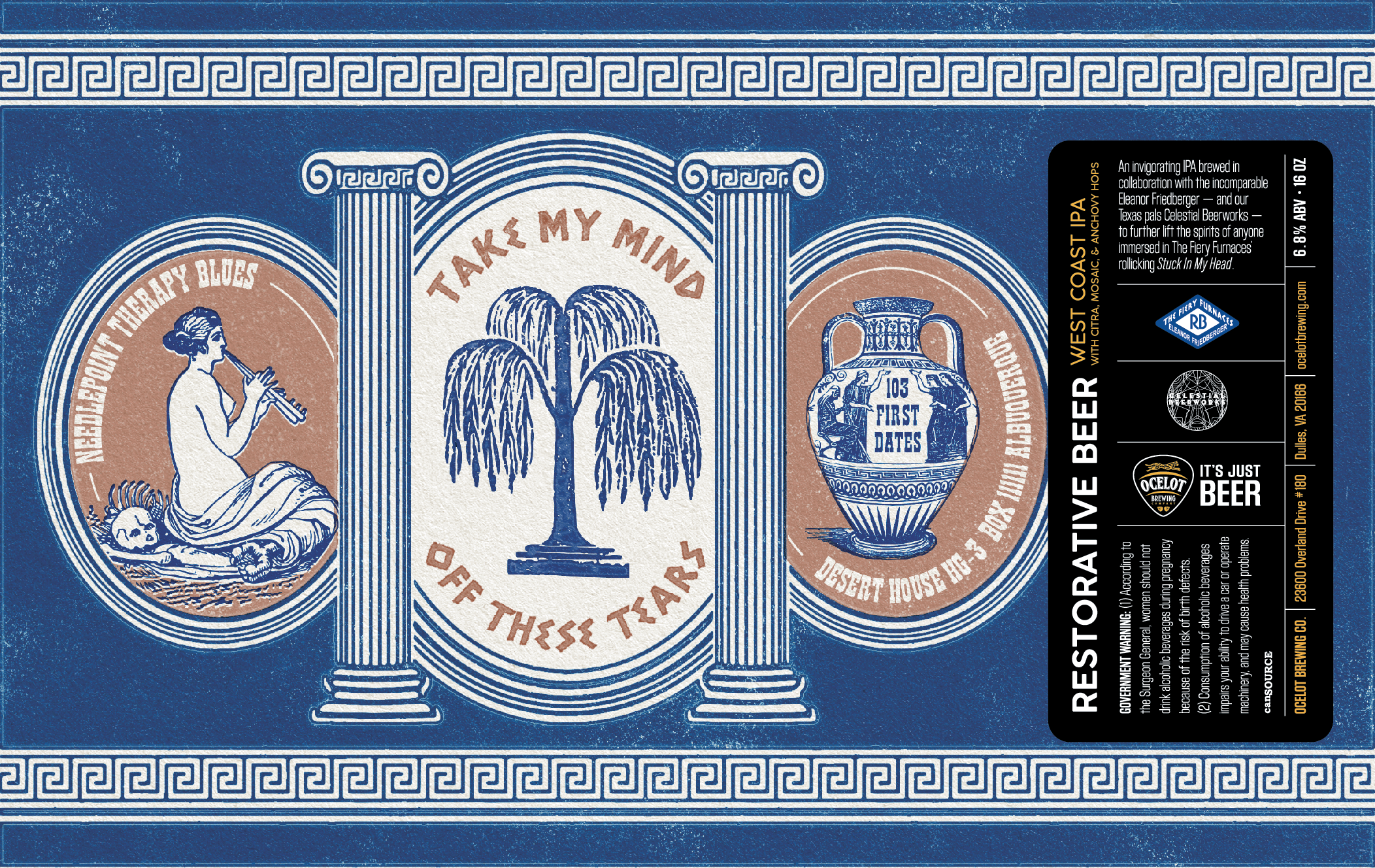 Eleanor Friedberger, Ocelot Brewing, and Celestial Beerworks Relish a Restorative Beer Eleanor Friedberger, Ocelot Brewing, and Celestial Beerworks Relish a Restorative Beer