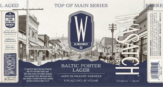 Wasatch English Style Barleywine Ale & Baltic Porter Lager Coming To Top Of Main Series / Treeline Wasatch English Style Barleywine Ale & Baltic Porter Lager Coming To Top Of Main Series / Treeline