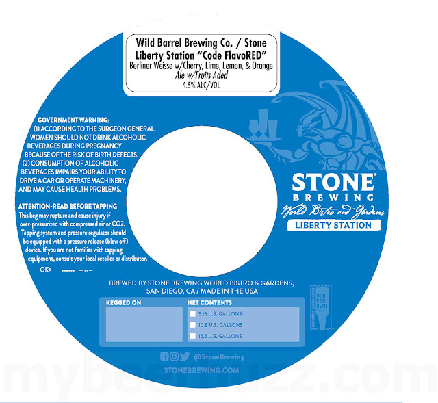 Stone Liberty Station & Odd 13 Brewing Collaborate On Berry Smooth Moves / DOM X / Code FLavoRED / Goat Bock Yourself / Jovian Orbit / Borrero Gose 17 apost2 304