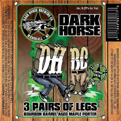 Dark Horse - Maple Bourbon Barrel Black Bier, 3 Pair of Legs, 6 Pair of Legs, Oktoberfest, Monster 29, Bourbon Barrel-Aged Plead The 5th, Zaftig Rubescent, Zaftig Ghastly & Rum Barrel-Aged 4 Elf 18 apost2 345