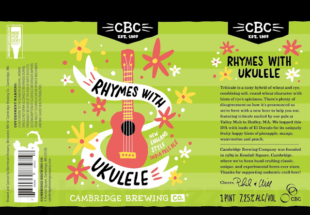 Cambridge Brewing Adding Benevolence 2019 & Rhymes With Ukulele Cambridge Brewing Adding Benevolence 2019 & Rhymes With Ukulele