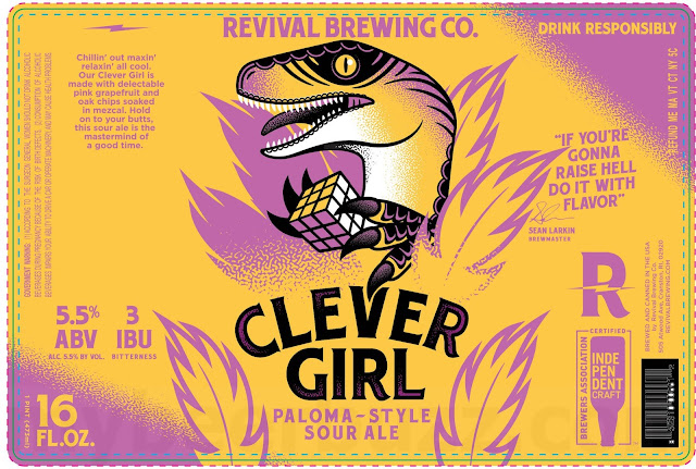 Revival Brewing - Holy Moley Mexican Coffee Stout, You Thirsty?, Extra Thirsty, White Electric, Jenn's Mocha Stout, Larkin’s Ice Fight, HAMR, Clever Girl, Pinky Swear, Hip, Fanny & Wisen, Rose IPA and Fanny IPA 11 apost20 24