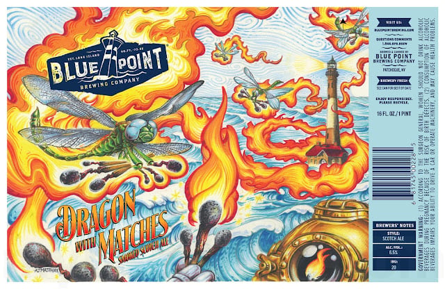Blue Point Adding What The L? Helles To Celebrate The Upcoming L-Train Shutdown, Dragon With Matches & Peach Gose 10 apost21 6