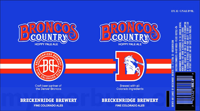 Breckenridge Adding Single Hop IPA (Strata), Juicy IPA, Broncos Country & Hazy IPA Bottles 8 apost3 131