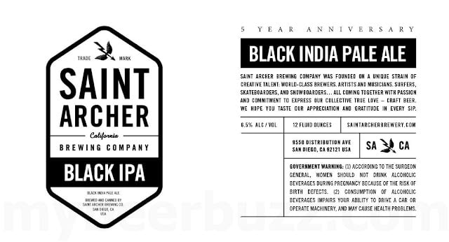 Saint Archer - Citra 7 IPA And Nelson IPL, Mosaic IPA, Pale Ale, IPA, Black IPA & Peach Gose Cans 8 apost3 285