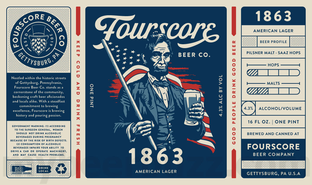 Fourscore Beer Adding Time Keeper, The Fix, Gettys Brau, Sun Glow, 1863 & Top Hat Fourscore Beer Adding Time Keeper, The Fix, Gettys Brau, Sun Glow, 1863 & Top Hat