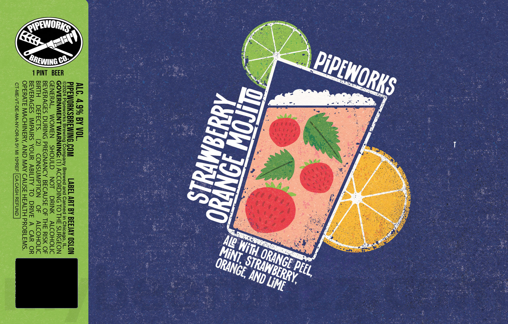 Pipeworks Adding Strawberry Orange Mojito, Paper Pilots & Renga Pipeworks Adding Strawberry Orange Mojito, Paper Pilots & Renga