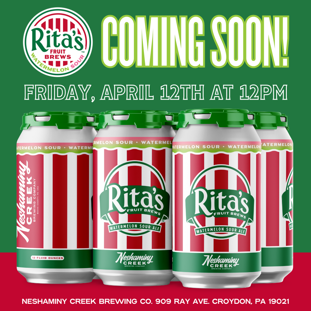 Neshaminy Creek Releases New Rita's Fruit Brews Watermelon Sour and Expands Distribution 8 apost4 110