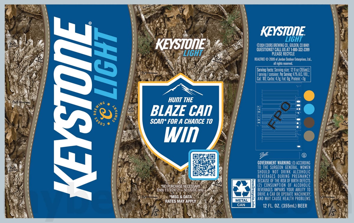 Keystone Light Blaze Cans Return For 2024 Keystone Light Blaze Cans Return For 2024