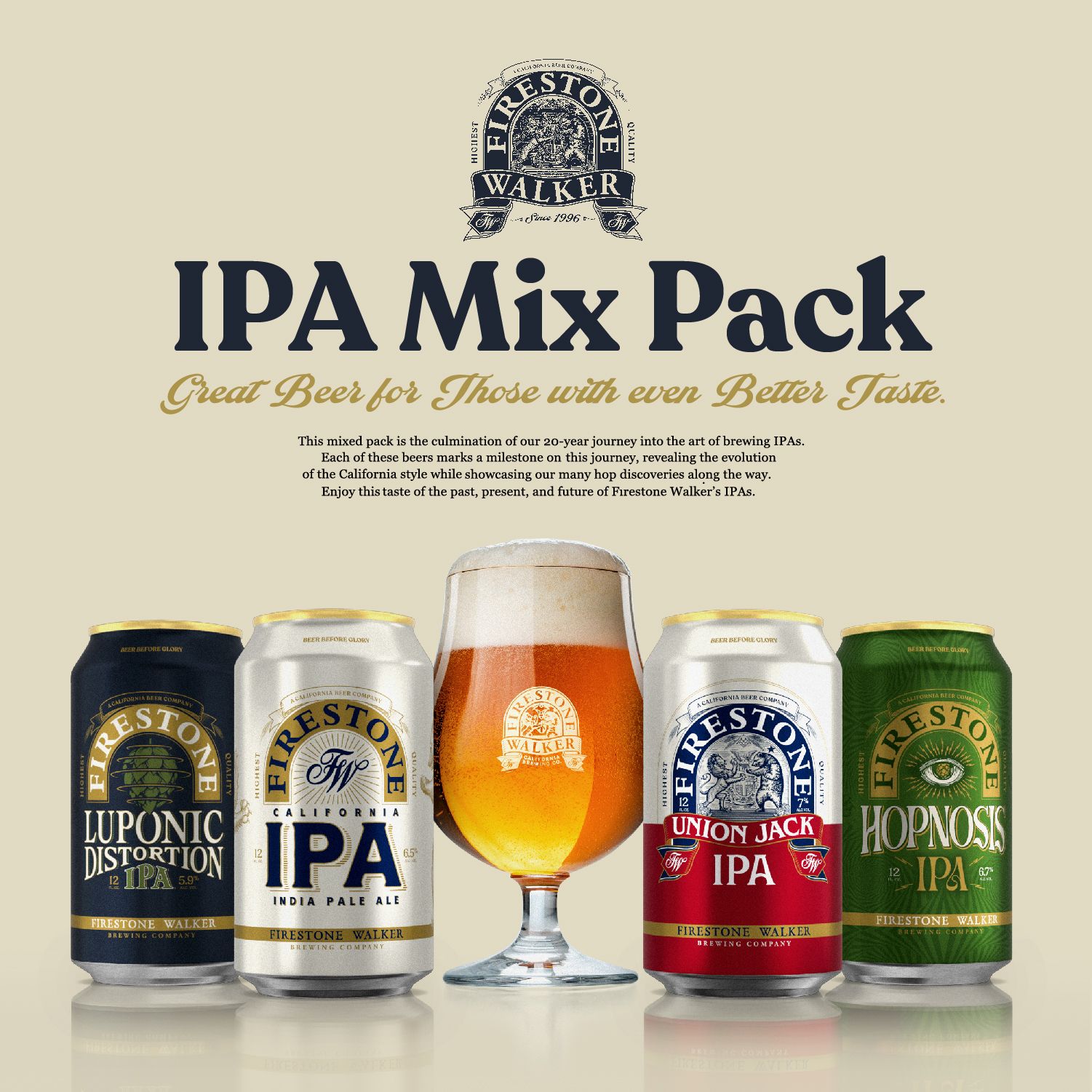 Firestone California IPA, Luponic Distortion Featured in New Mixed Pack 8 apost4 137