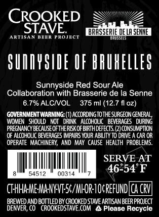Crooked Stave Collaborating With De La Senne On Sunnyside Of Bruxelles & Omnipollo On Bianca Blackberry Crooked Stave Collaborating With De La Senne On Sunnyside Of Bruxelles & Omnipollo On Bianca Blackberry
