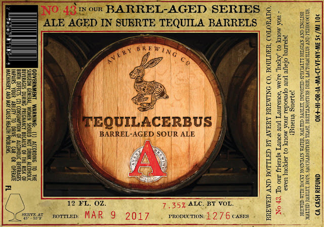 Avery Brewing Releases Tequilana - No.43 of the Barrel-Aged Series ( Tequilacerbus) 8 apost4 246