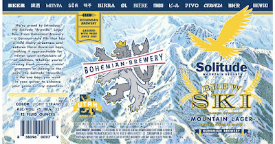 Bohemian Brewery Oktoberfest & Solitude Mountain Resort Brew Ski 12oz Cans 8 apost4 253
