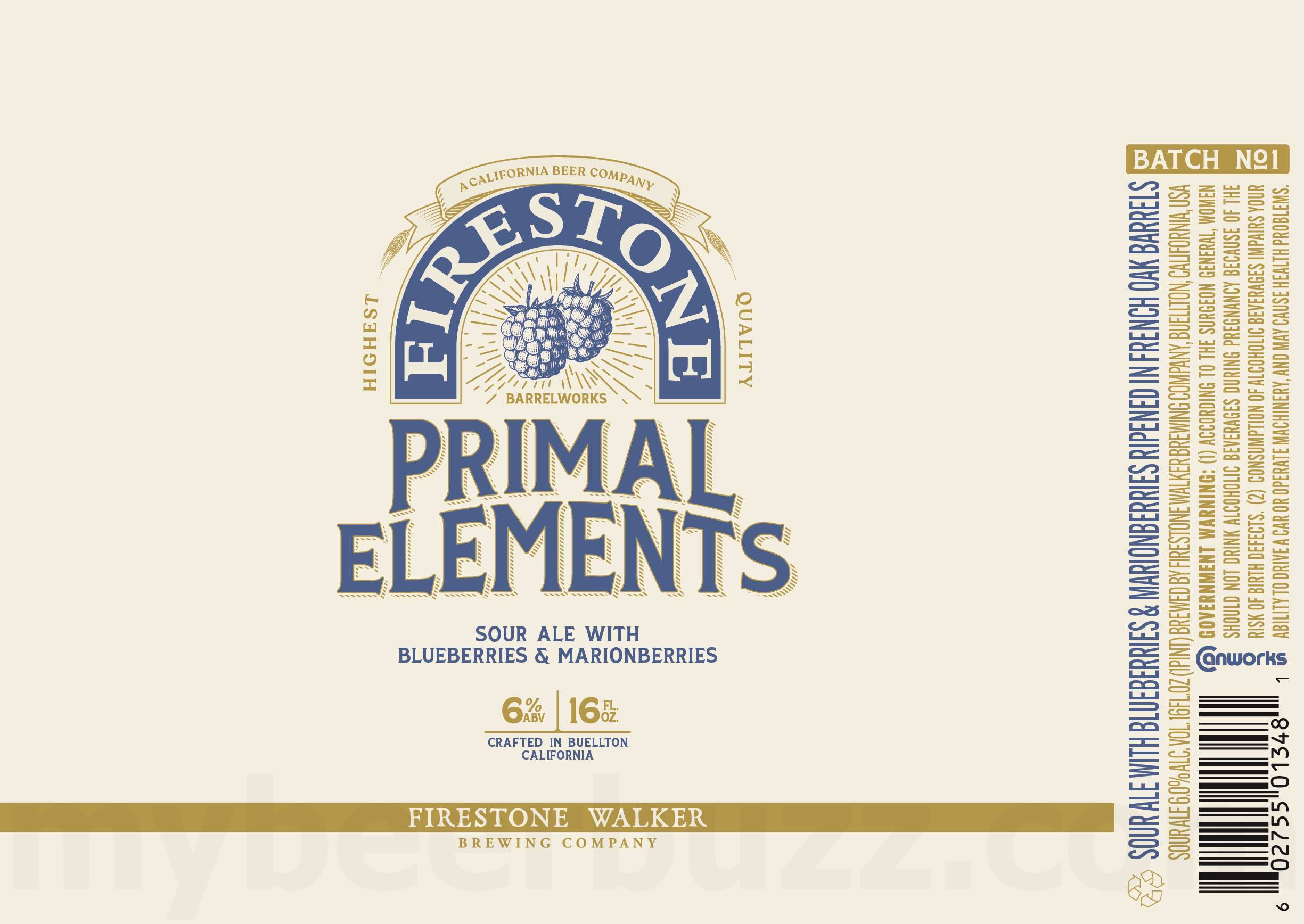 Firestone Walker Barrelworks Adding Primal Elements Canned Variants Firestone Walker Barrelworks Adding Primal Elements Canned Variants