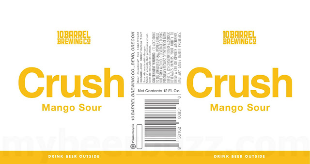 10 Barrel - Raspberry Crush, Cherry Cinnamon Crush & Mango Sour Crush 12oz Cans 10 Barrel - Raspberry Crush, Cherry Cinnamon Crush & Mango Sour Crush 12oz Cans