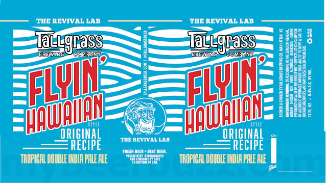 Tallgrass Brewing Explorer Series - Flyin’ Hawaiian DIPA 8 apost5 116
