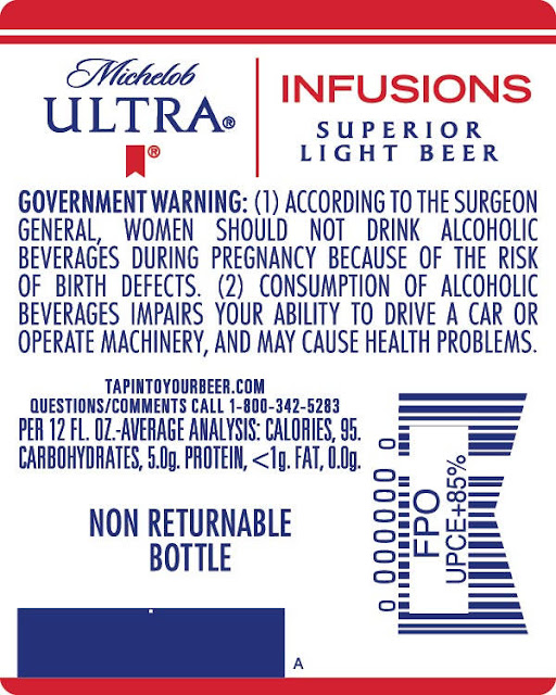 Michelob Ultra Infusions Pomegranate & Agave Michelob Ultra Infusions Pomegranate & Agave