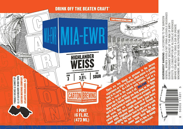 Carton Brewing EWR-MIA MIA-EWR Highlander Weisse (Video) 10 apost5 49