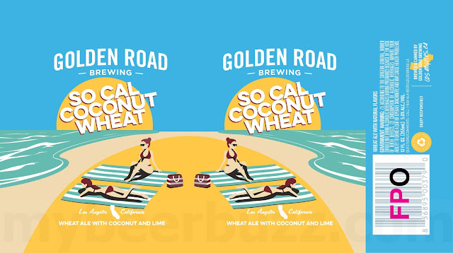 Golden Road - So Cal Coconut Wheat, 329 Days Of Sun, Hefeweizen, Pineapple Cart & Balboa Blonde 9 apost5 71