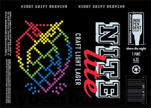 Night Shift Brewing - Nite Lite Craft Light Lager 9 apost5 75