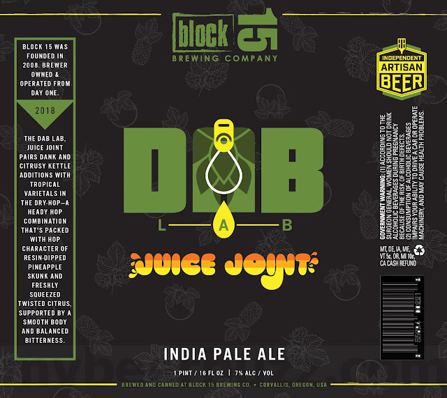 Block 15 Brewing - Cosmic Cold Brew, Figgy Pudding, Animal Cookies, Cosmic Cold Brew Maple Cream 500ml Bottles, Golden Ticket, Dan Lab Juice Joint, Sticky Hands Tropical Slam, Wandelpad & Gloria! / Hoppy New Year 2018 Cans 12 apost5 92