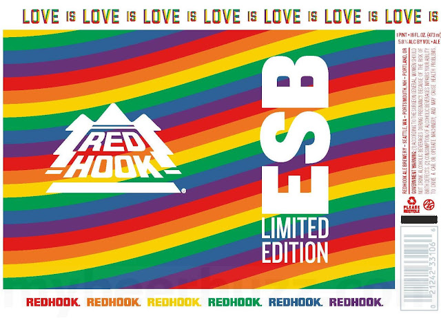 Redhook Adding Longhammer IPA & ESB “Love Is” Rainbow 16oz Cans Redhook Adding Longhammer IPA & ESB “Love Is” Rainbow 16oz Cans