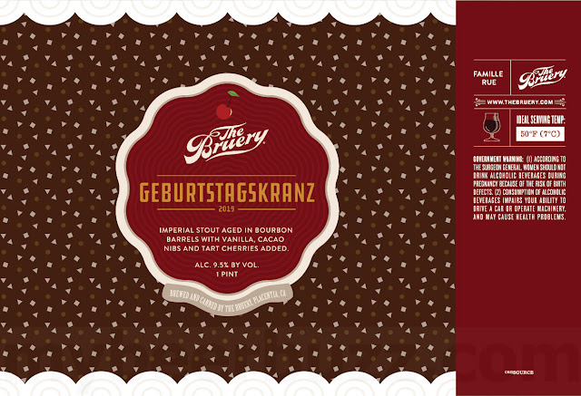 The Bruery Trade Winds, Lokal Red & Geburtstagskranz 2019 Returning In 16oz Cans The Bruery Trade Winds, Lokal Red & Geburtstagskranz 2019 Returning In 16oz Cans