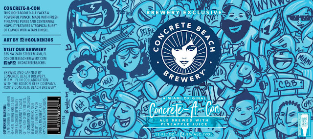 Concrete Beach - Azucar, Saison Reposado, Pale Ale, Deck The Walls, Pin Pan Pun, Toriaezu Beer!, Pisco Sour Berliner, Havana Lager, Peaches and Dreams, Miami Gras, Honey Rye, Misen en Place, Hefe-Rita, Concrete-A-Con, Havana Lager & Tropic Of Passion 19 apost7 75