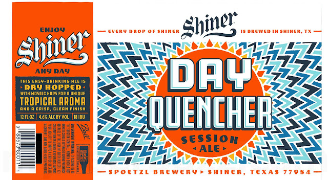 Shiner Adding NEW Day Quencher Session Ale Cans & Bottles 9 apost7 78