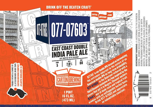 Carton Brewing - 077-10990 & 077-07603 16oz Cans 8 apost7 84