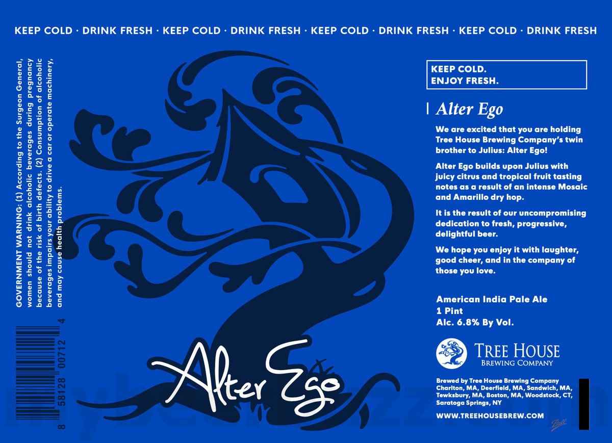 Tree House Brewing Adding Alter Ego, Super Treat, Luminosa Squeeze, Aaalterrr Ego & Texture Tree House Brewing Adding Alter Ego, Super Treat, Luminosa Squeeze, Aaalterrr Ego & Texture
