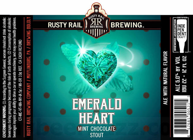 Rusty Rail Emerald Heart Rusty Rail Emerald Heart