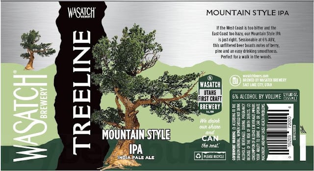 Wasatch Treeline IPA Wasatch Treeline IPA