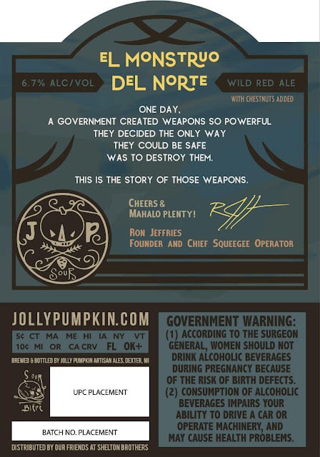 Jolly Pumpkin Adding El Monstruo Del Norte Jolly Pumpkin Adding El Monstruo Del Norte