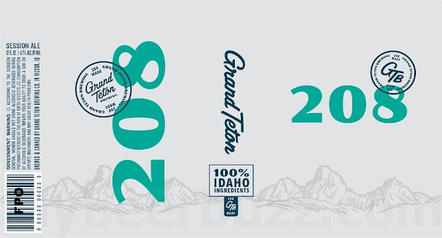 Grand Teton Hoplexity IPA, Teton Range IPA, Teton Ale & 208 Coming To Cans Grand Teton Hoplexity IPA, Teton Range IPA, Teton Ale & 208 Coming To Cans