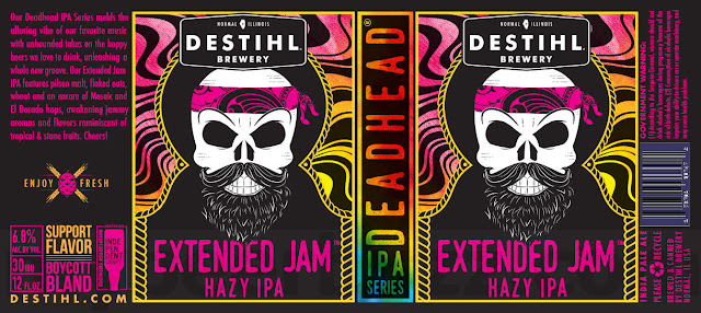 DESTIHL Deadhead Series Touch Of Haze, Apricot, Haze Of The Dead, Extended Jam & 4 Hands Collaboration Swan Fight 10 apost8 385
