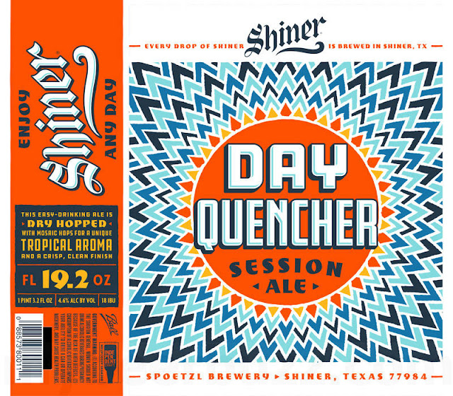 Shiner Adding NEW Day Quencher Session Ale Cans & Bottles 10 apost8 388